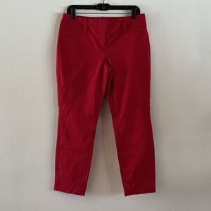 Woman's Red dress pants